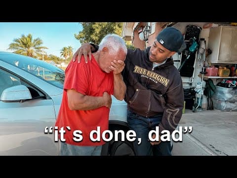 Surprising My Dad After Losing My Mom… (paid Off His Entire Business Loan)