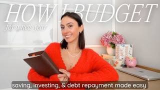 2026 Money Reset 💸 How To Budget For A New Year! Track Your Spending, Save Money + Investing