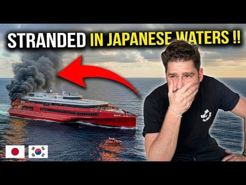Stranded On The High-speed Ferry From Japan To Korea!?