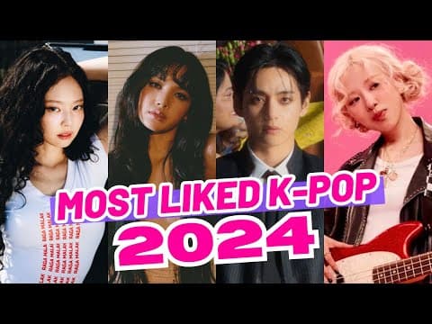 (top 130) Most Liked K-pop Songs Of 2024!