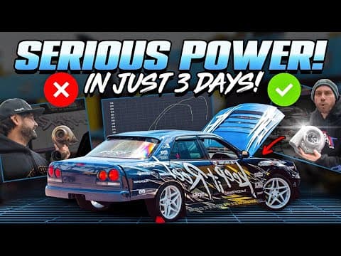 3 Day Rebuild.. Our Rb30 R34 Skyline Makes Insane Power!