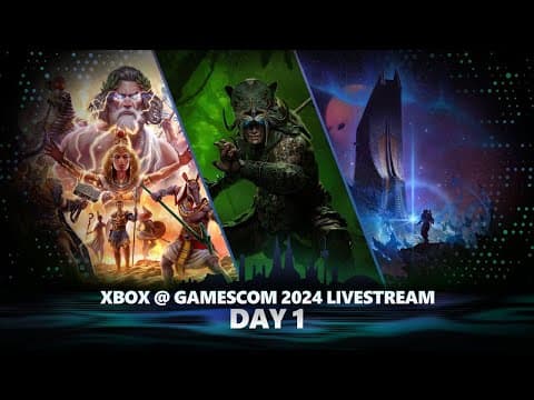 Xbox Live From The Show Floor & Gamescom Studio Day 1 2024