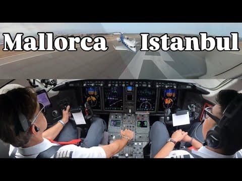 Flying To Istanbul In A Private Jet