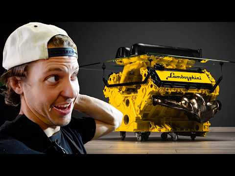 I Tore Down A Lamborghini With No Plan… Then The V10 Came Back Looking Factory-new