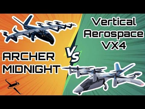 Archer Midnight Vs Vertical Aerospace