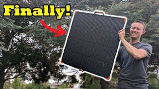 Excellent Power, Smaller Footprint!  The New Zoupw 180w Solar Panel Tested!