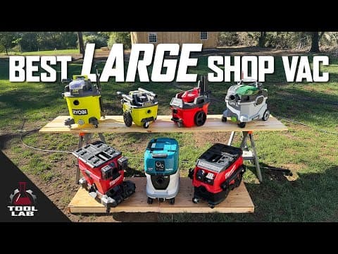 Best Large Cordless Wet/dry 6-12 Gallon Vacuum