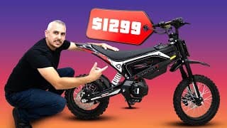 Hiknight Gtx1 Review – 32 Mph 2000 W Mini E-moto Dirt Bike Test