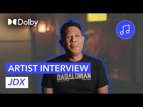 Interview With Jdx | Dolby Atmos House At Ade 2025