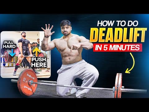 The Only Deadlift Video You Need - Get Stronger In 5 Minutes