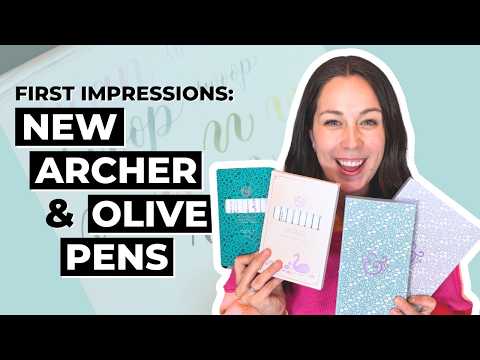 Trying Out Archer & Olive's Beautiful New Pens