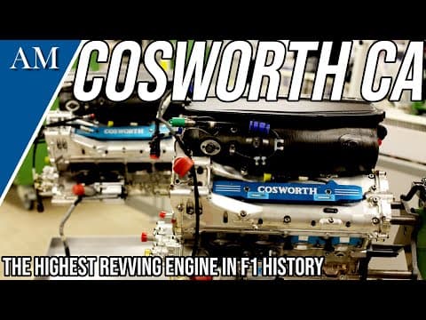 The First F1 Engine To Hit 20k Rpm! The Story Of The Cosworth Ca Series (2006-2013)