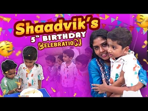 அதுக்குள்ள 5 வயசு ஆகிடுச்சு| Birthday Vlog | Hema's Diary