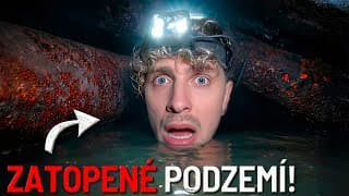 Sestup Do Zatopeného Podzemí – Tohle Už Nebyla Sranda 😨💧