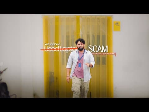 Inside NewJaisa Factory 💻 Refurbished Laptop Scam Truth!