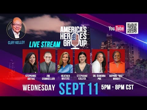 America's Heroes Group - Live Show - Wednesday, September 11, 2024