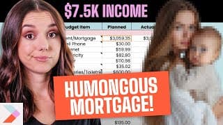 Single Mom Spends 48% On Mortgage | Millennial Real Life Budget Review Ep. 29