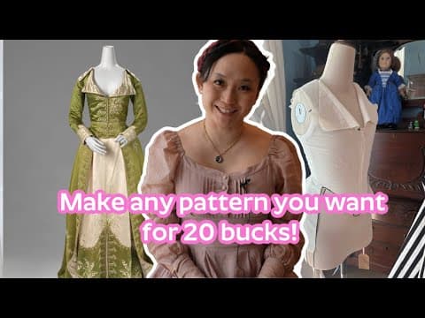 How To Draft Any Pattern You Want For 20 Bucks!