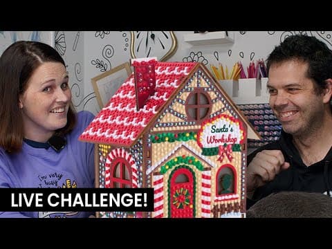 Live: Teaching My Husband Diamond Painting!