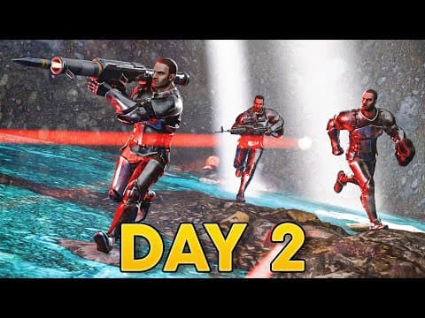 Taking Over The Most Competitive Server On Day 2 In Ark: Survival Evolved