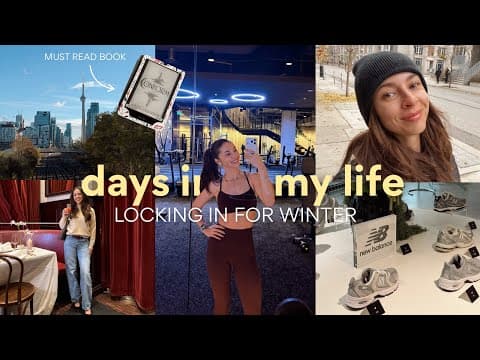 Locking In For A Healthy Winter ❄️ Productive Days, Fitness Routines & Must Read Book!!!