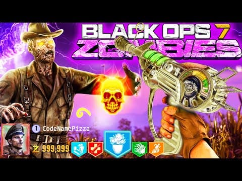 ⭐bo7 Cursed Mode "classic Zombies" Solo Easter Egg!!⭐black Ops 7 ⭐call Of Duty⭐ashes Of The Damned