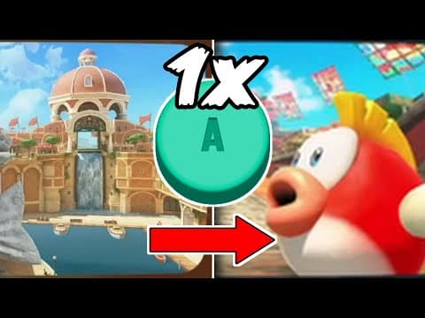 Salty Salty Speedway To Cheep Cheep Falls In 1 A Press - Mario Kart World