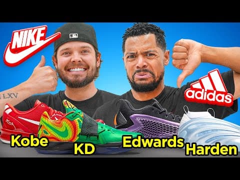 Testing Nike Vs Adidas Signature Nba Basketball Shoes!