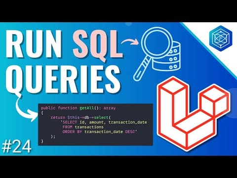 Build A Transactions Page Using Raw Sql In Laravel | Learn Laravel The Right Way