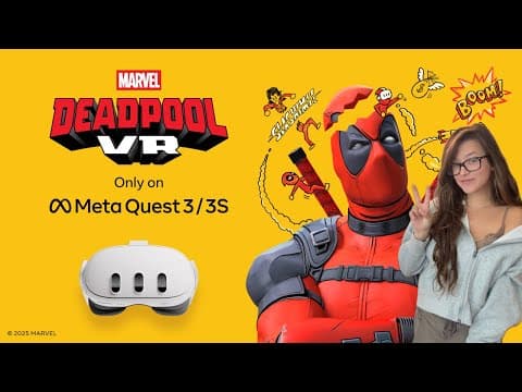 Get Into Deadpools Mind | Playing The New Marvel’s Deadpool Vr