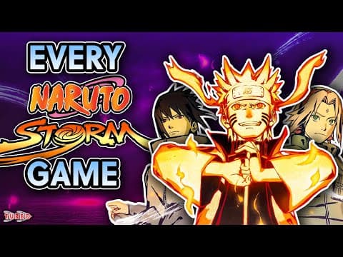 I Played Every Naruto: Ultimate Ninja Storm Game | Turbo Mode
