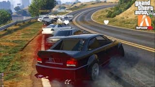 Gta 5 Fivem - Professional Drifters Found In Huge 200+ Player Server