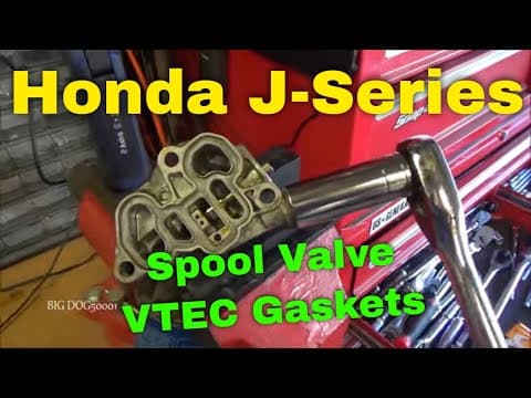 Honda J-series V6 Vtec Spool Valve Gasket Replacement
