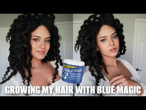 Introducing Blue Magic Hair Grease Into My Routine! | Maintaining Length & Hair Health | Type 4 Hair