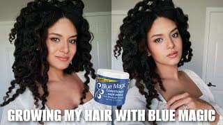 Introducing Blue Magic Hair Grease Into My Routine! | Maintaining Length & Hair Health | Type 4 Hair