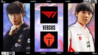 The Lpl Slayers Are Out For Blood - T1 Vs Tes┃worlds 2025 Semifinals