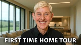 Ellen Degeneres Finally Shows Inside Her $30m Mansion