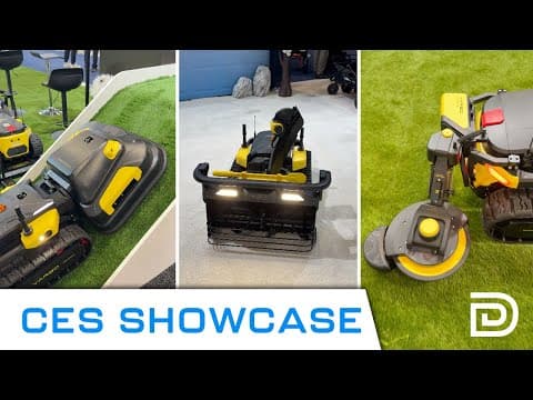 Yarbo At Ces 2026: The Modular Yard Robot That Does Everything