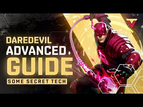 Daredevil Advanced Guide In Marvel Rivals