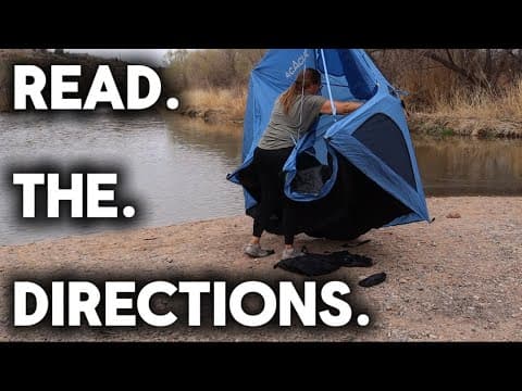 Acacia Sun Shelter Pop-up Tent Review: User Error - Super Easy Setup!