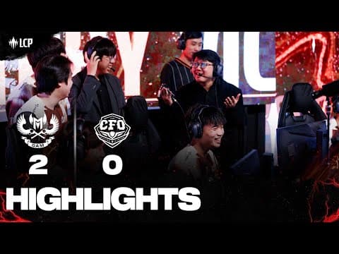 Gam Vs Cfo: Khi Gam Kích Hoạt 97% Sức Mạnh | Highlights Vòng Bảng Giai Đoạn 1 Lcp 2026