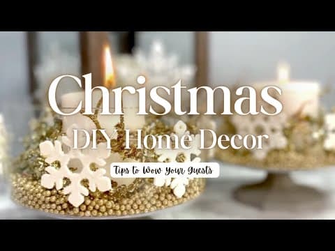 Diy Dollar Tree Christmas Home Decor..for The Minimalist.