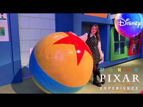 Walking Inside Pixar Movies! 😱 Mundo Pixar London Full Tour @disneyuk