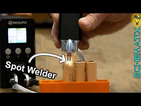 Sequre Sq-sw3 Battery Spot Welder Review || 18650, 21700 Cell Tab Welder