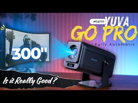 India Ka Pehla True Fhd Portable Projector! 🤯 Wzatco Yuva Go Pro Ka Sach!