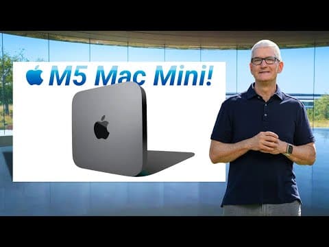 Mac Mini M5 - New Tiny Powerhouse Just Got Better!