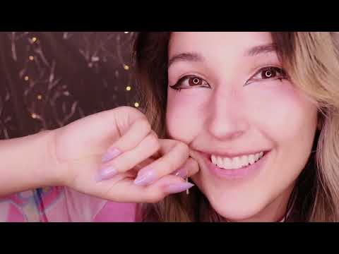 Asmr - Negativity B-gone!🙅can I Eat Your Negative Thoughts? | Mouth Sounds, Spoon Scoops, Plucking ~