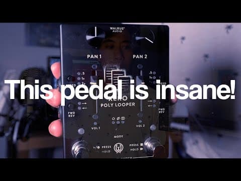 The Future Of Math Rock Looper Pedals | Xero Poly Looper By Walrus Audio