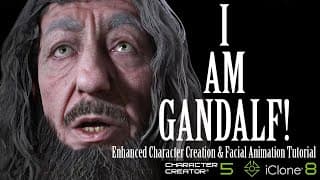 "i Am Gandalf!" - Character Creator 5 And Iclone 8 Tutorial!