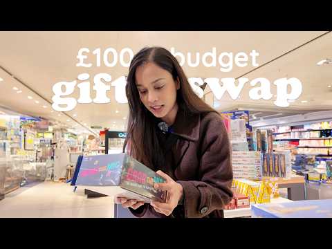 £100 Budget Gift Swap Challenge In London *prices, Shopping And Opening Gifts*